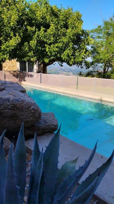 Villa Spacieuse -Vue Exceptionnelle- Piscine Saint-Romain-de-Lerps Екстер'єр фото